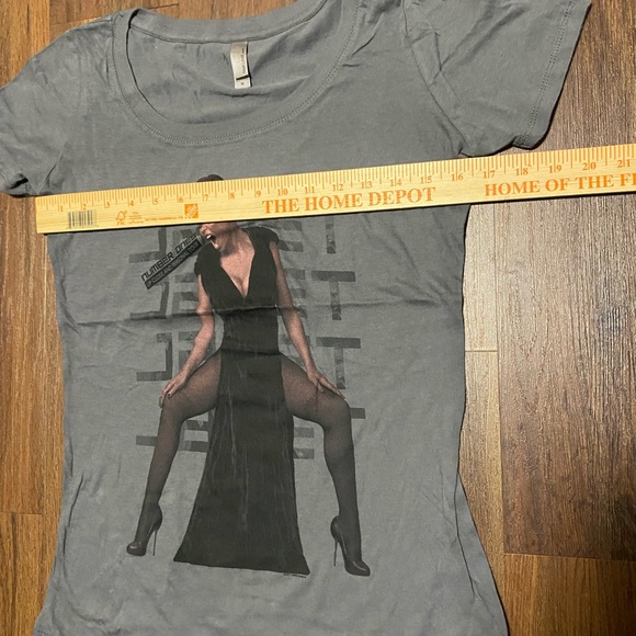 Authentic Janet Jackson up close and personal Gray t shirt concert 2011 - Picture 13 of 14